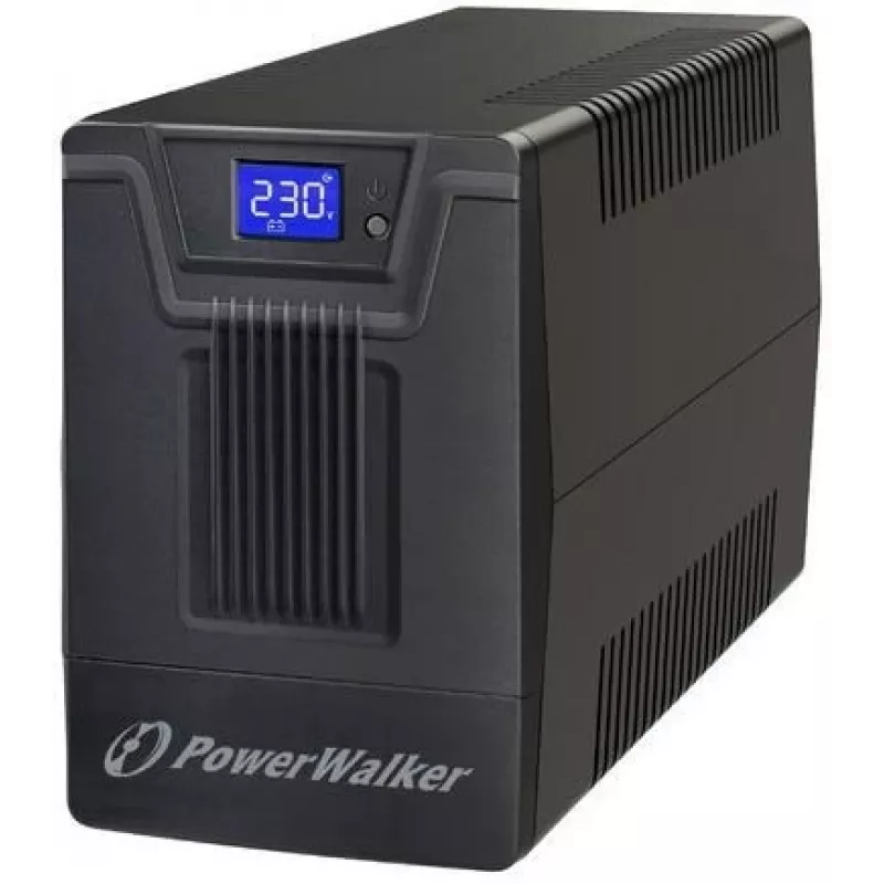 PowerWalker VI 600 SCL FR Line-Interactive 0,6 kVA 360 W 2 AC-lähtöä