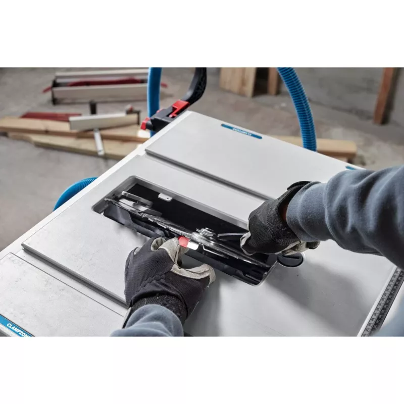 Bosch GTS 70-216 Professional pöytäpyörösaha, 1850 W, 216 mm terä, sininen/hopea