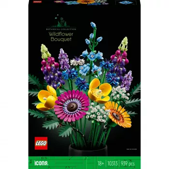 LEGO Icons Wildblumenstrauß setti 10313, monivärinen