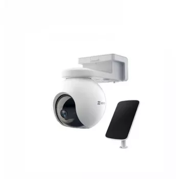 IP-valvontakamera EZVIZ EB8 4G aurinkopaneeli — 3 MP (2304×1296), 4G LTE, 10400 mAh akku, IP65, PTZ 340°/65°