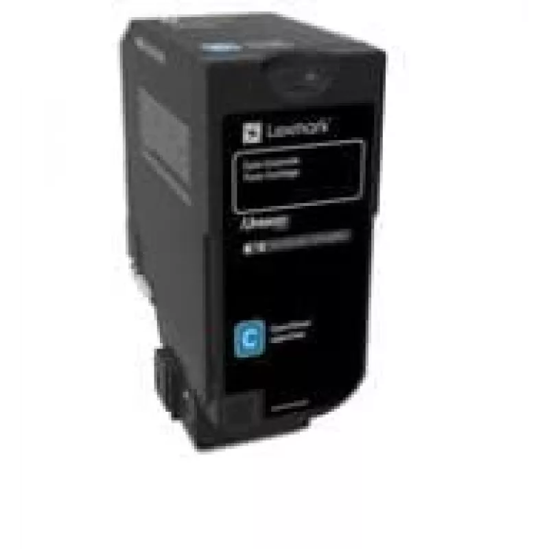 Värikasetti Lexmark 74C20CE 2500 sivua syaani