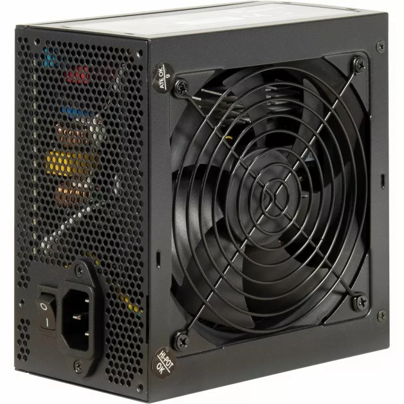 Inter-Tech ArgusNT BPS-500 virtalähde 500 W 20+4 pin ATX ATX musta