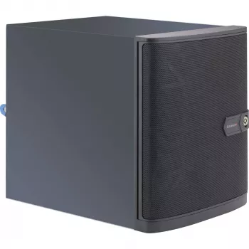Supermicro SC721 TQ-350B - tornikotelo - Mini-ITX 350 W (ATX) - musta - USB (CSE-721TQ-350B)