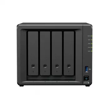 Synology DiskStation DS925+ NAS/tallennuspalvelin Ryzen Embedded V1500B 4 GB DDR4 0 TB musta