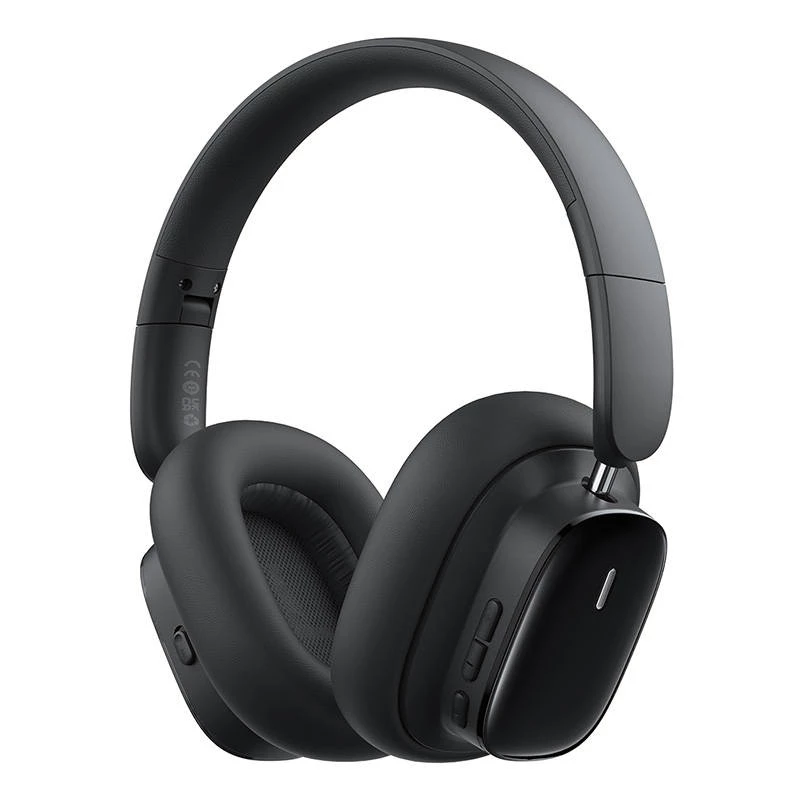 Baseus Bowie H1i kuulokkeet langaton panta puhelut/musiikki USB Type-C Bluetooth musta