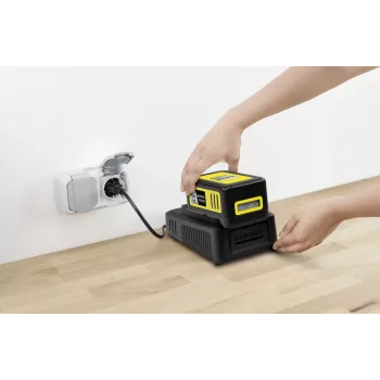 Akku- ja laturisarja Kärcher 2.445-063.0, Universal 18V 5000mAh, keltainen/musta