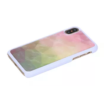 iKins Water Flower suojakuori iPhone XS/X, valkoinen, K1690H