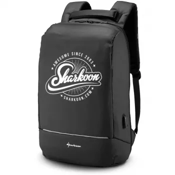 Sharkoon reppu - musta, 16 L
