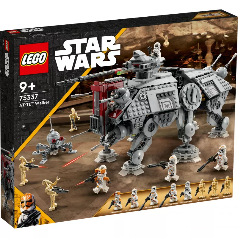 LEGO Star Wars: AT-TE Walker -sarja droidehahmoilla (75337)