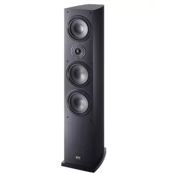 Heco ELITE 702 3-tie langallinen lattiakaiutin, 170 W RMS, 25–40 000 Hz, 8 Ω, 91 dB, musta