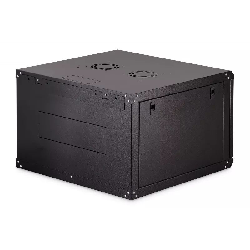 Seinäkiinnitteinen 19 tuuman räkkikotelo DIGITUS Dynamic-N DN-37103 — 7U, 600x600 mm, IP20, kokoamaton, musta