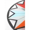 NeXtime kello 8163 Circus, Ø43 cm, seinäkello, musta/monivärinen