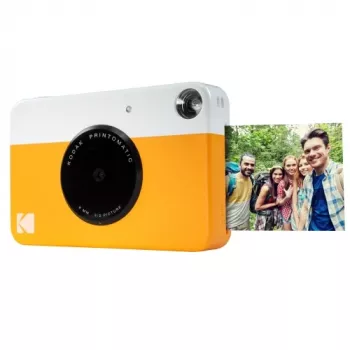 Kodak PRINTOMATIC pikakamera, 2x3'', keltainen
