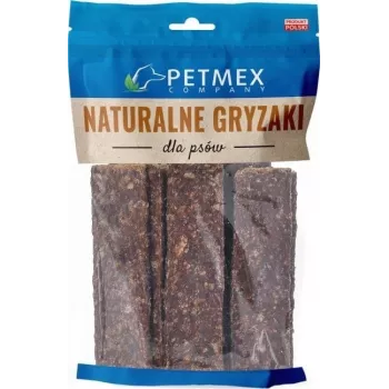Koiranherkut PETMEX Deer Stripes pureskelusuikaleet 200 g — riista, viljaton, aikuisille koirille