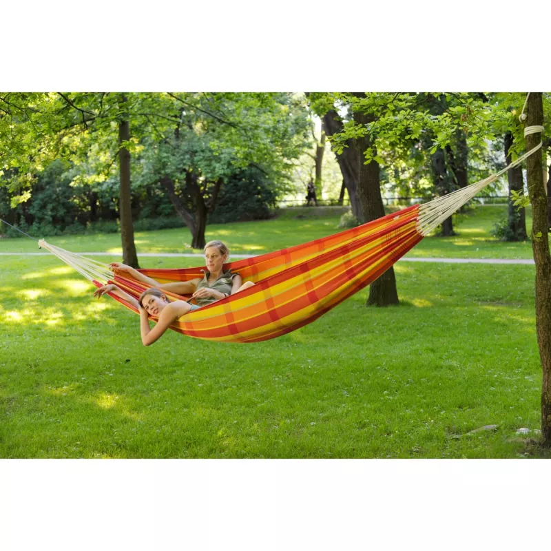 Hängematte Barbados Papaya AZ-1018200, retkeilyriippumatto punainen