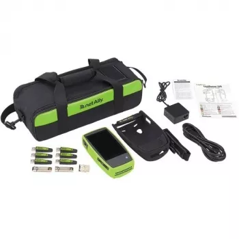 LinkRunner 10G Advanced, sisäänrakennettu akku, litiumioni (Li-Ion), 3,63 V, 180
