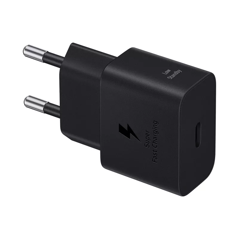 Samsung EP-T2510 yleislaturi musta USB-pikalataus sisäkäyttöön