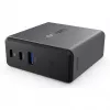 Lenovo X9 Charging GaN Dock johdollinen USB 3.2 Gen 2 (3.1 Gen 2) Type-C harmaa