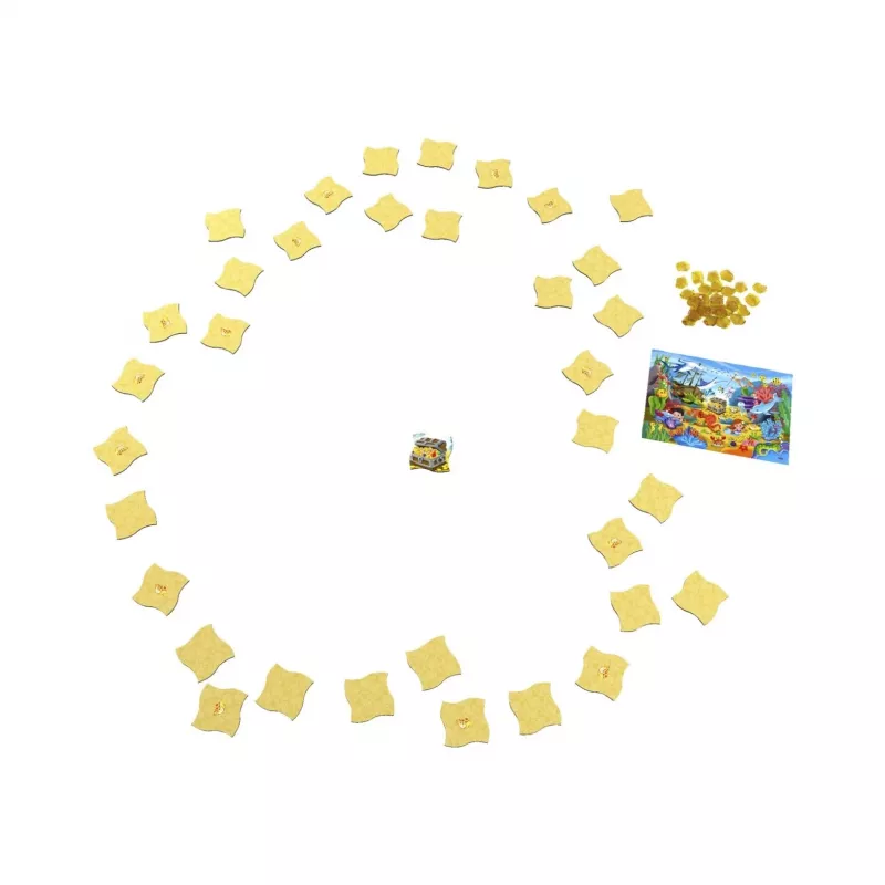 Spiel trifft Puzzle - Schatzsuche im Ozean, lautapeli