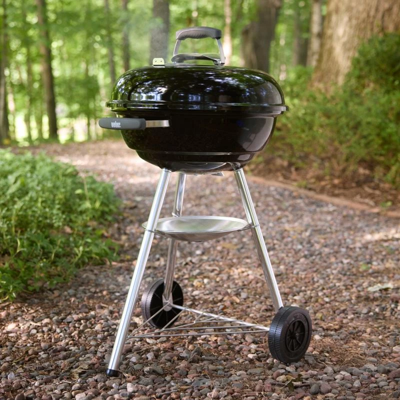 Weber Charcoal Grill Compact Kettle 47 cm musta (1502054)