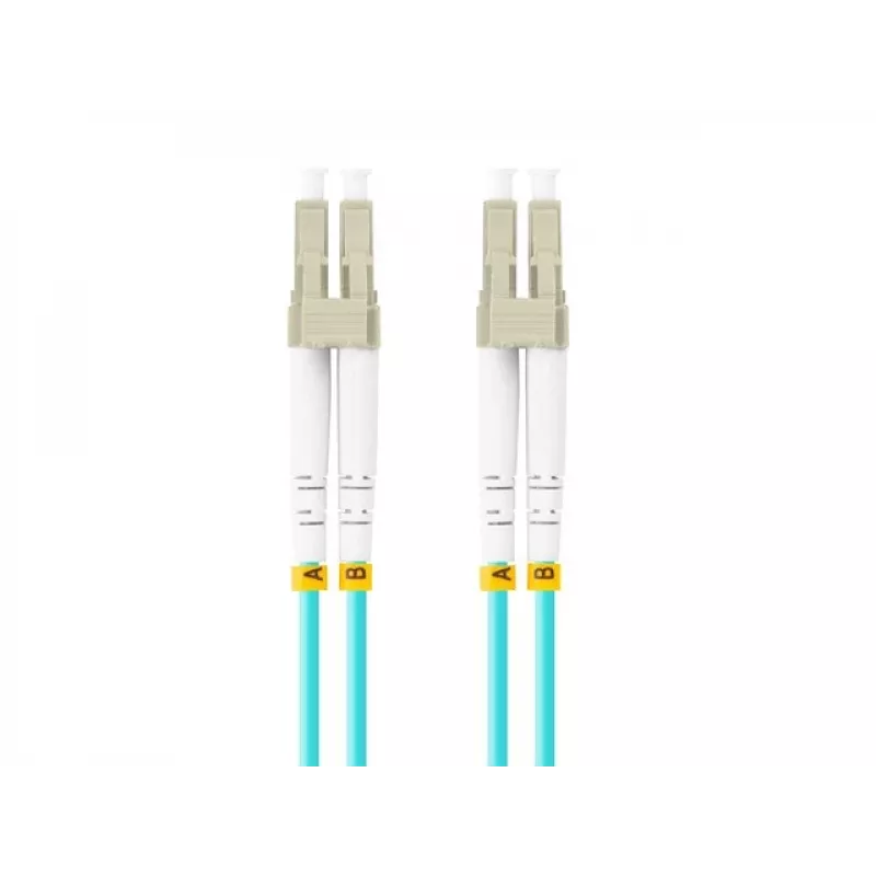 Kuitukaapeli LANBERG FO-LULU-MD31-0030-TQ, OM3, LC–LC, 3 m, aqua