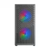 Tacens Mars MC-VORTEX mATX-kotelo, musta, 3 x 120 mm FRGB-tuuletinta