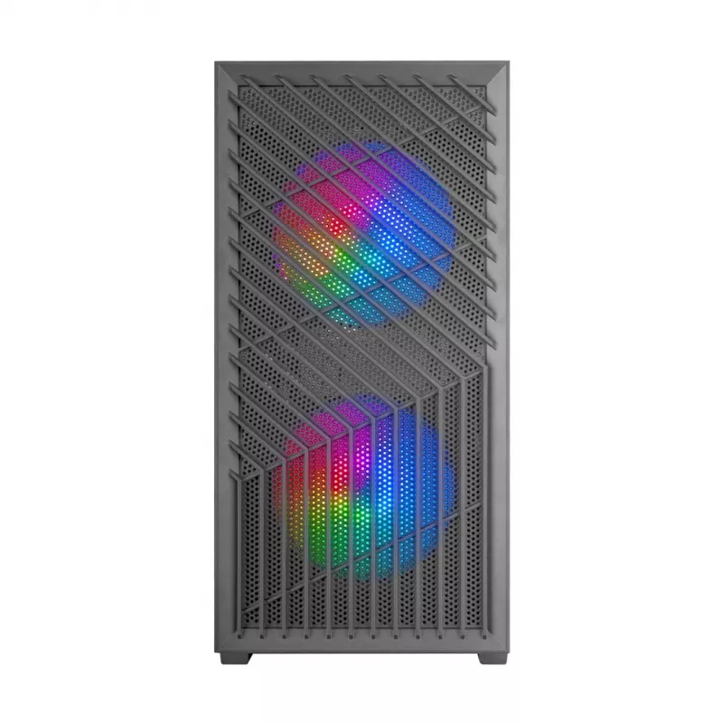 Tacens Mars MC-VORTEX mATX-kotelo, musta, 3 x 120 mm FRGB-tuuletinta