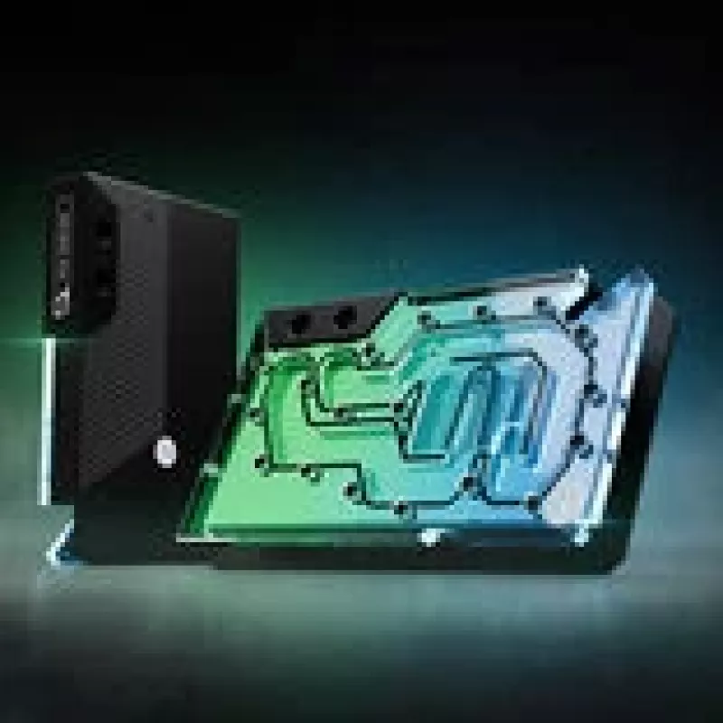GPU-vesijäähdytin ek water blocks EK-Quantum Vector³ FE RTX 5090 — akryylikansi