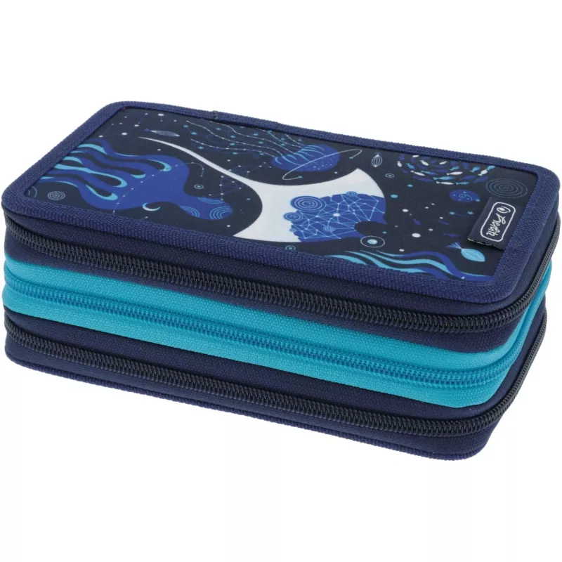Herlitz TriCase Deep Ocean 31 kpl sininen polyesteri 190x70x115 mm