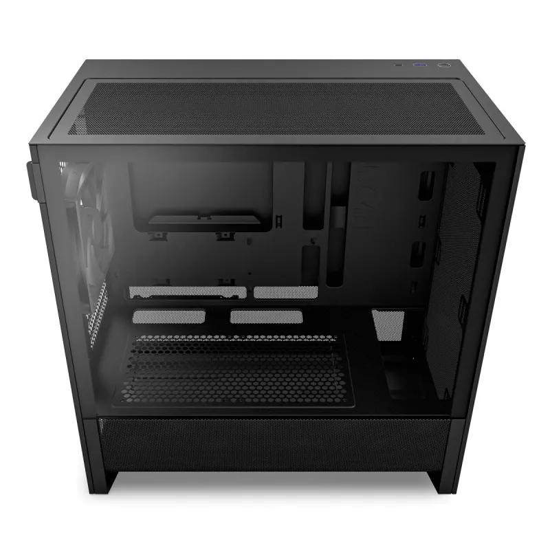 NZXT H3 Flow Micro ATX Airflow -kotelo - musta