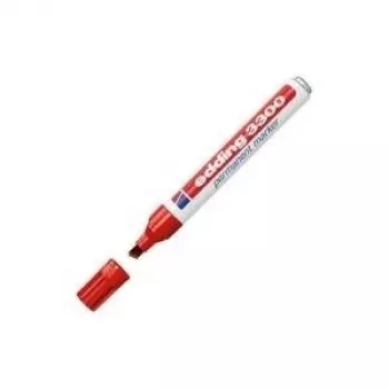 Pysyvä tussi Bullet Tip Edding 3300 punainen
