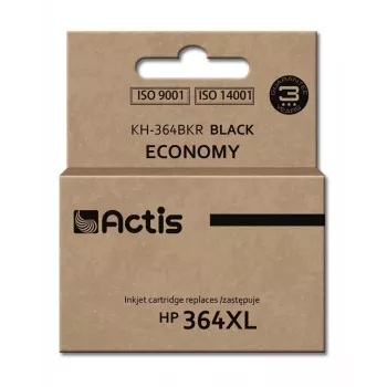 Mustekasetti ACTIS KH-364BKR yhteensopiva HP 364XL musta, 20 ml pigmenttimuste, standardikapasiteetti, 550 sivua