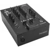 DJ-mikseri Omnitronic PM-222P 2-kanavainen soittimella, kompakti 2-kanavainen mikseri integroidulla mediasoittimella