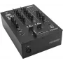 DJ-mikseri Omnitronic PM-222P 2-kanavainen soittimella, kompakti 2-kanavainen mikseri integroidulla mediasoittimella
