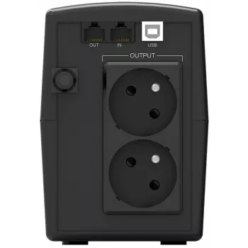 PowerWalker VI 600 STL Line-Interactive 0,6 kVA 360 W 2 AC-lähtöä