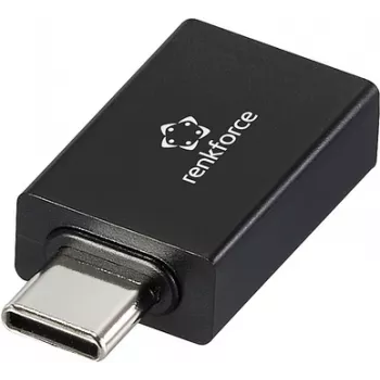 Renkforce USB 2.0 -sovitin [1x USB-C-uros - 1x naaras Power Delivery] (RF-6615900)