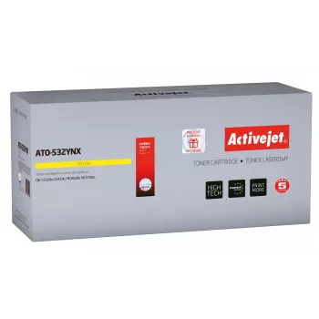 Activejet ATO-532YNX -värikasetti (korvaa OKI 46490605; Supreme; 6000 sivua; keltainen)