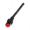 EFB-Elektronik RJ45-patchkaapeli Cat.6 S/FTP LSZH musta 1,5 m