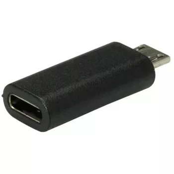 VALUE USB-sovitin - USB-C (uros) käännettävä Micro-USB Type-B (uros)