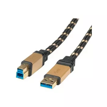 ROLINE Gold - USB-kaapeli - USB Type-A (uros) - USB Type-B (uros)