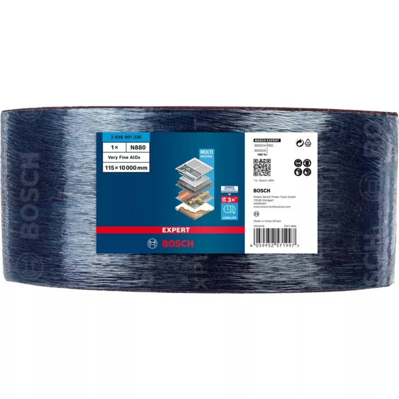 Bosch 2 608 901 230 manuaalinen hiomatarvike hiomarulla erittäin hieno rae 1 kpl