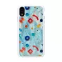 iKins älypuhelinkotelo iPhone XR — valkoinen Poppin Rock suojakotelo