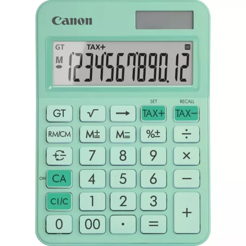 Peruslaskin Canon LS-125KB 12 numeroa vihreä