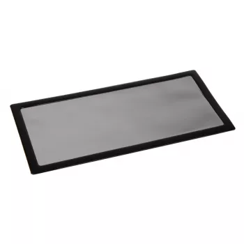 Pölysuodatin DEMCiflex 0313 — mitat 142×290 mm, musta/harmaa
