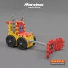 Rakennussarja Marioinex Mini Waffle Constructor – 141 osaa, monivärinen, yli 5-vuotiaille lapsille