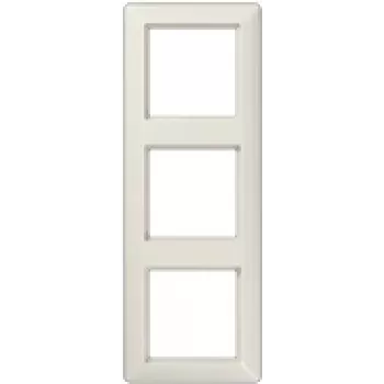 Peitelevy kytkimelle/pistorasialle JUNG AS 583 norsunluu – kestomuovi, 80,5×222,5 mm