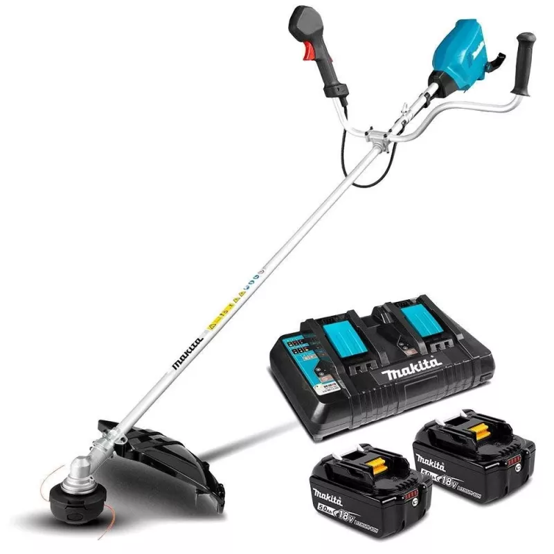 Makita DUR369APT2 moottorisaha/ruohotrimmeri 1000 W AC/akku musta, sininen, harmaa