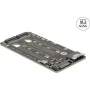 DELOCK SFF-8654 8i → 2x M.2 Key M NVMe SSD -muunnin, malli 64295