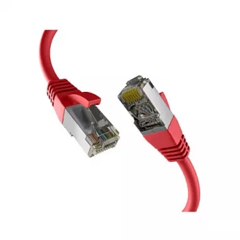 EFB-Elektronik CAT8.1 Rot 0,50m RJ45 Patchkabel S/FTP PIMF LSZH 2000MHz 40GB Netzwerkkabel Hersteller: EFB Elektronik (EC020200289)