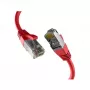 EFB-Elektronik CAT8.1 Rot 0,50m RJ45 Patchkabel S/FTP PIMF LSZH 2000MHz 40GB Netzwerkkabel Hersteller: EFB Elektronik (EC020200289)